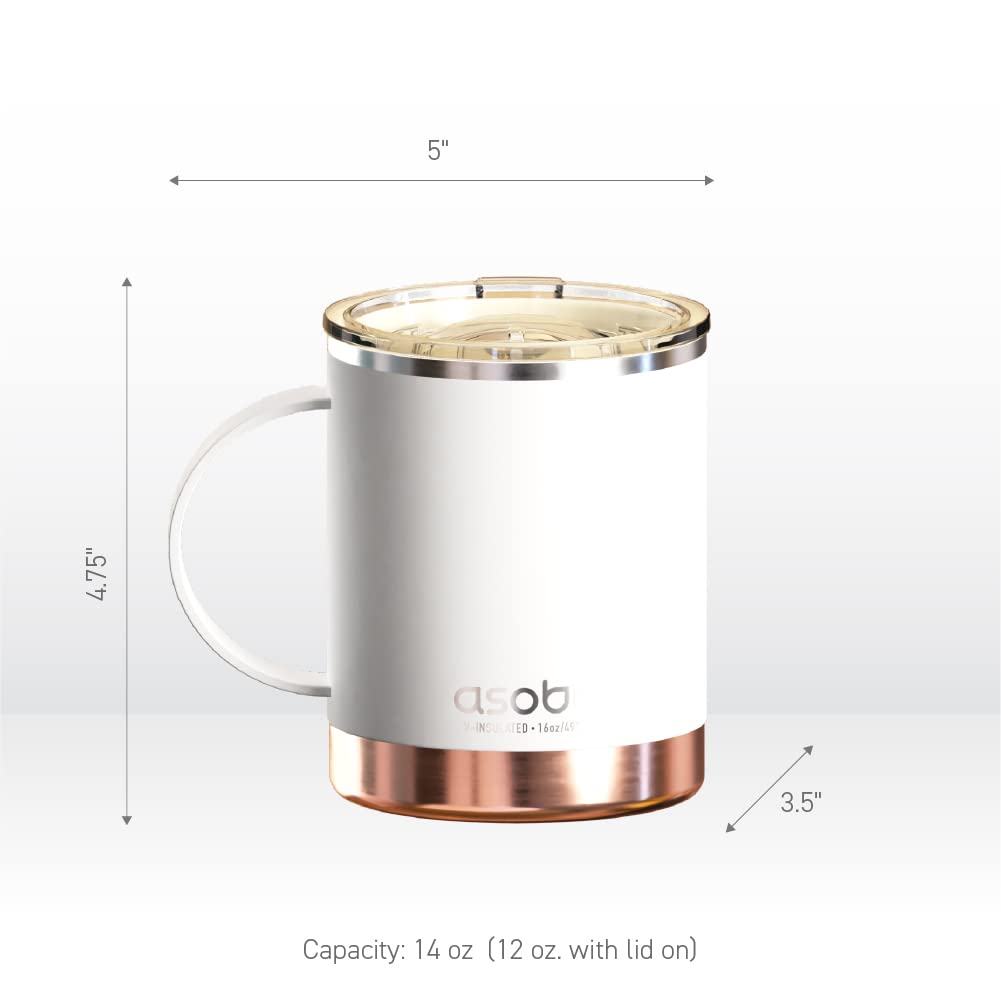 Asobu Ultimate Mug BPA-free interior supports safe daily use.
