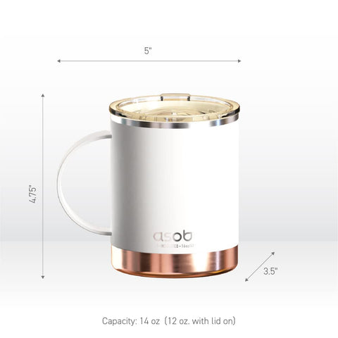 Asobu Ultimate Mug BPA-free interior supports safe daily use.