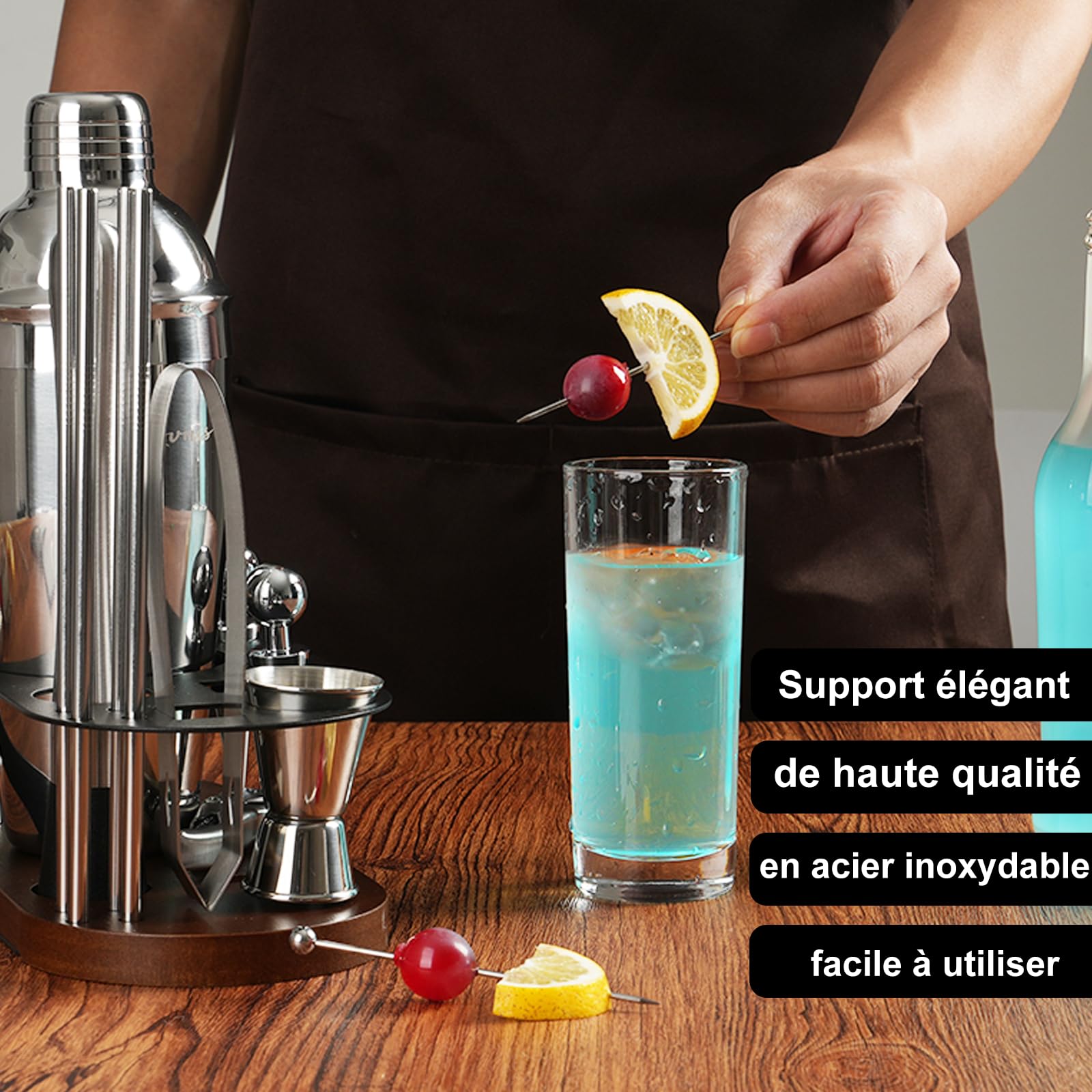 Asovnis professional recipe booklet inspires both classics and modern mixes.