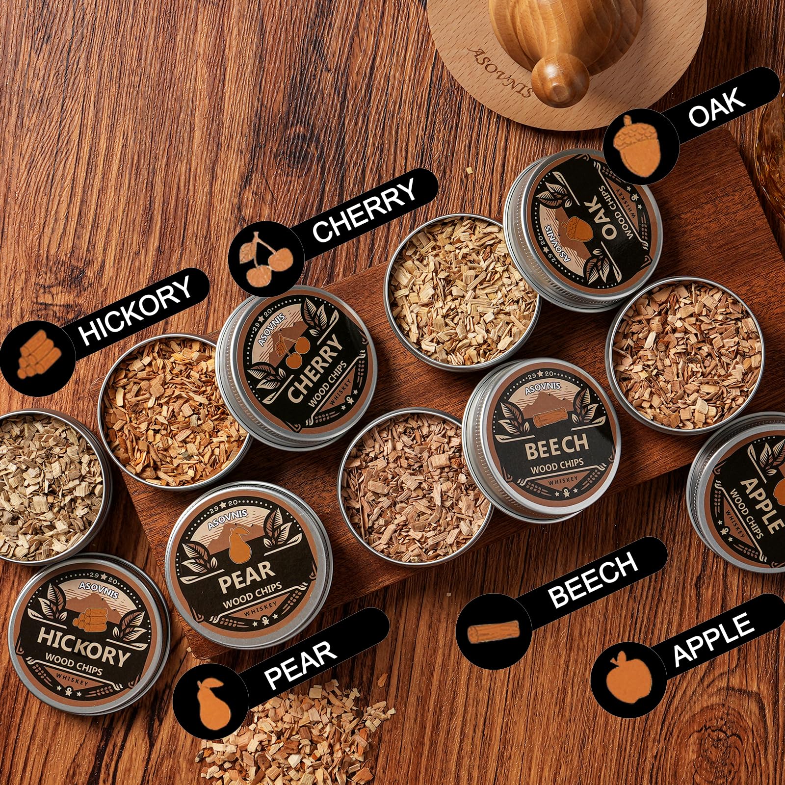 Asovnis whiskey stones keep drinks cool without diluting flavors.