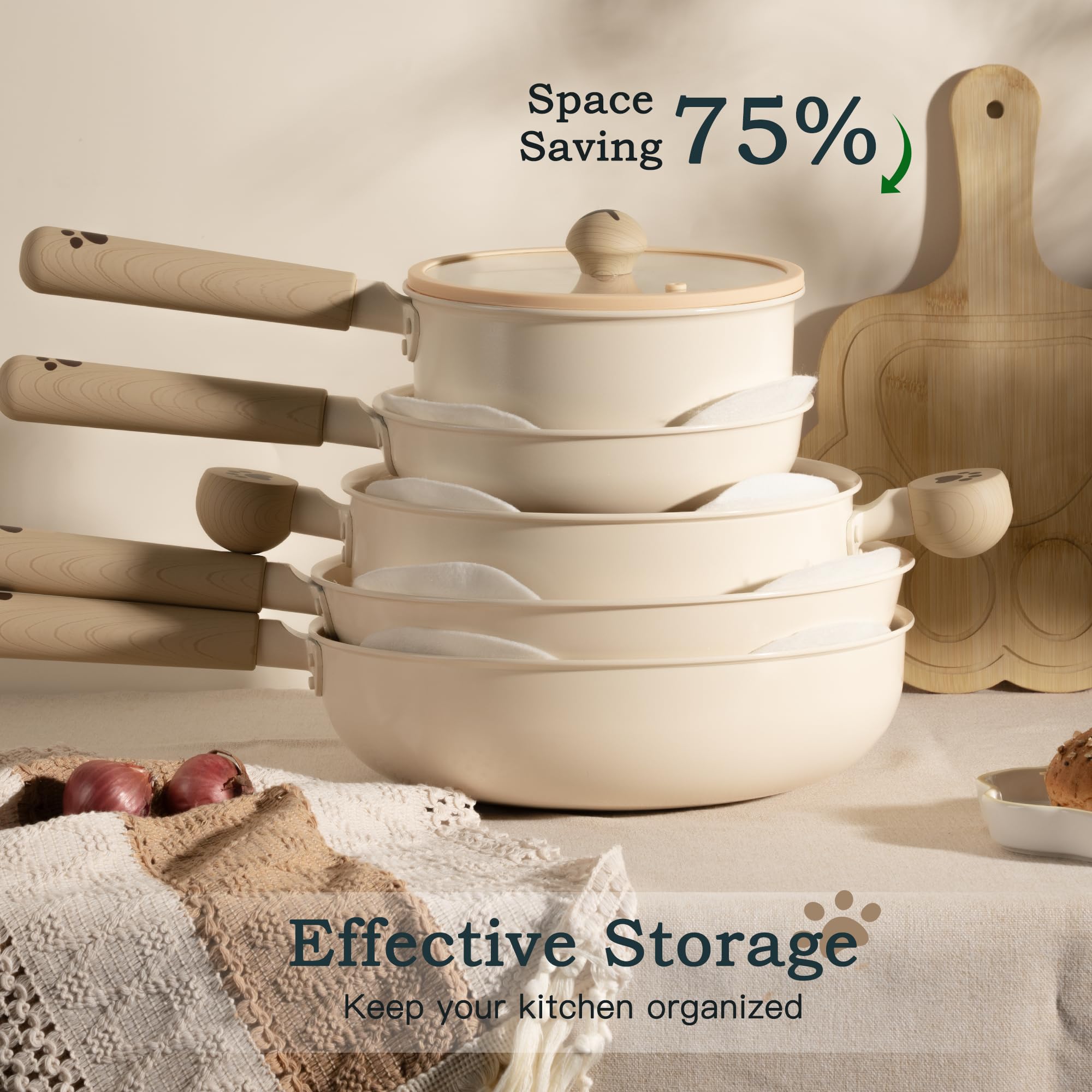 Astercook 11-inch deep pan great for simmering sauces and one-pan meals.