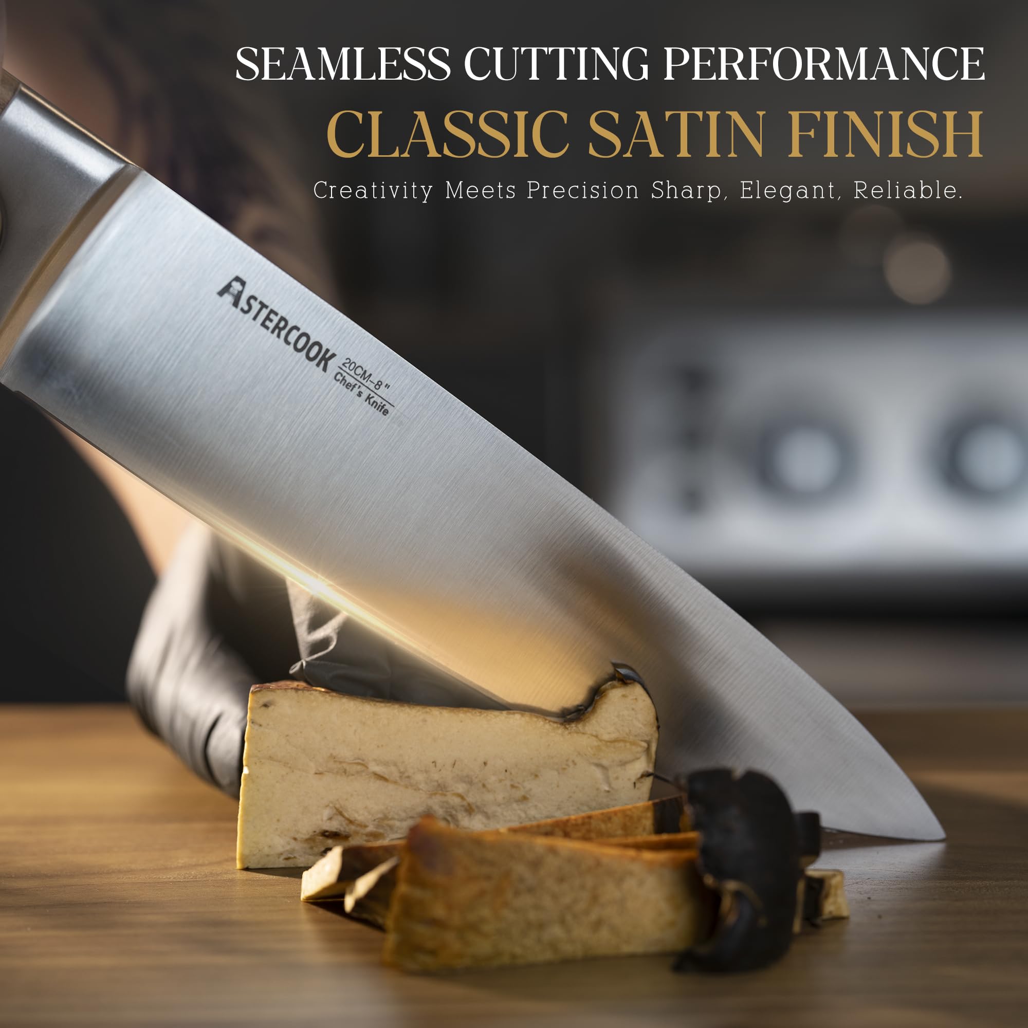 Astercook 5-inch utility knife as a compact all-purpose kitchen helper.