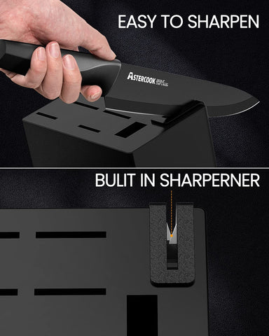 Astercook 7-inch Santoku knife precision for chopping