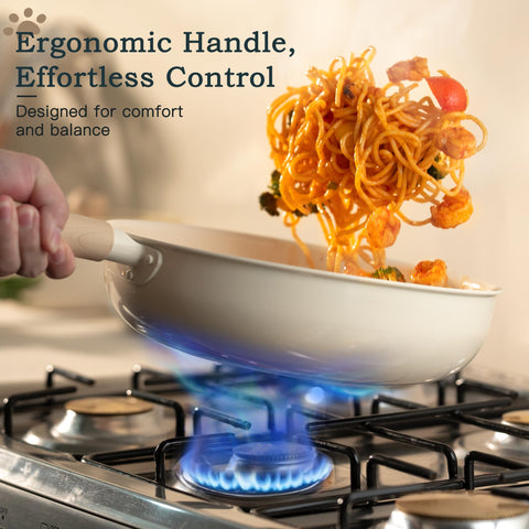 Astercook 8-inch frying pan ideal for quick breakfasts and eggs.