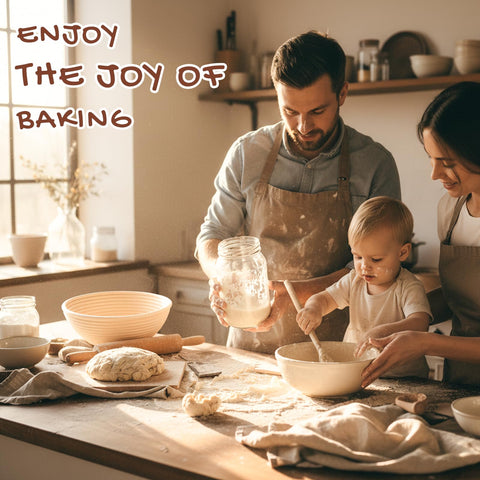 Astercook bread bags to keep loaves fresh for sharing.