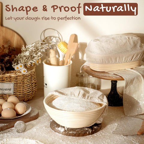 Astercook cooling rack cooling loaves to finish with a crisp crust.