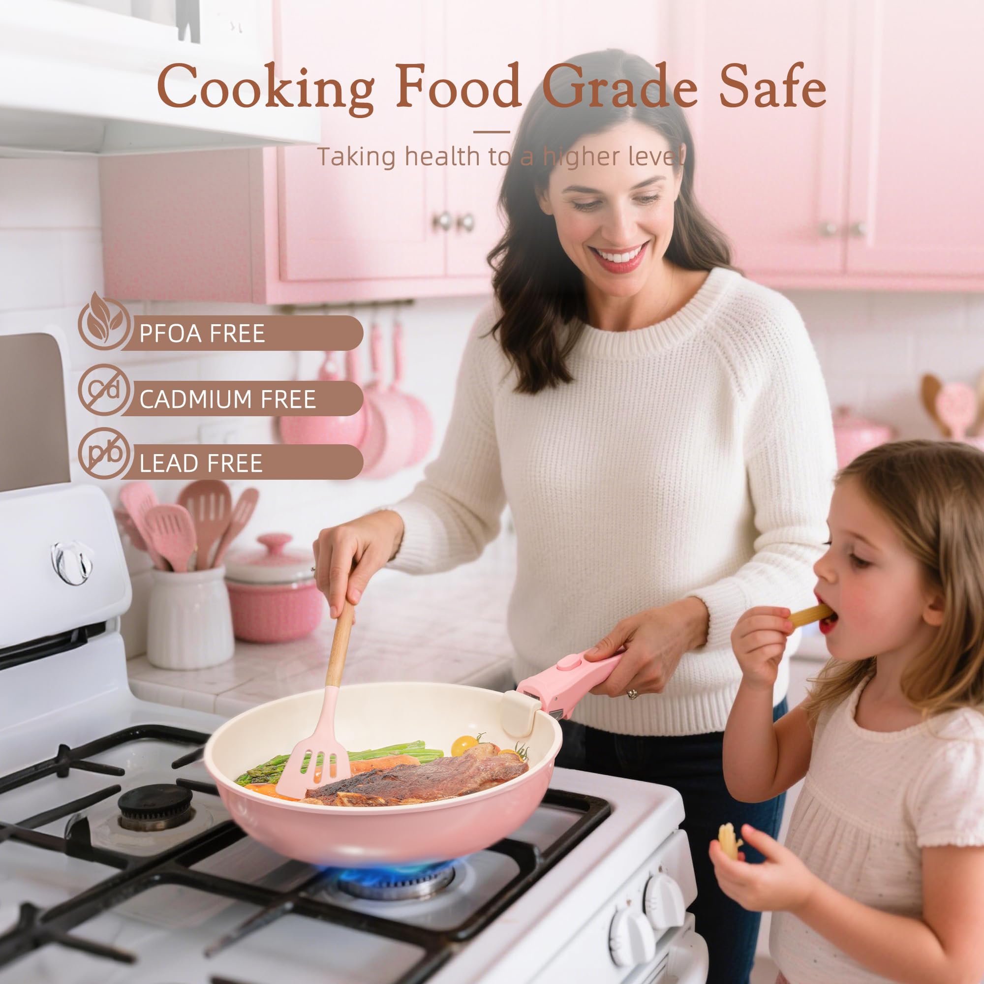 Astercook durable aluminum construction ensures long-lasting performance and stability.