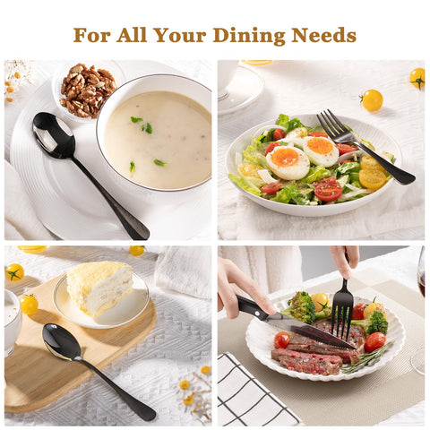 Astercook easy-clean maintenance keeps cutlery looking pristine after meals.