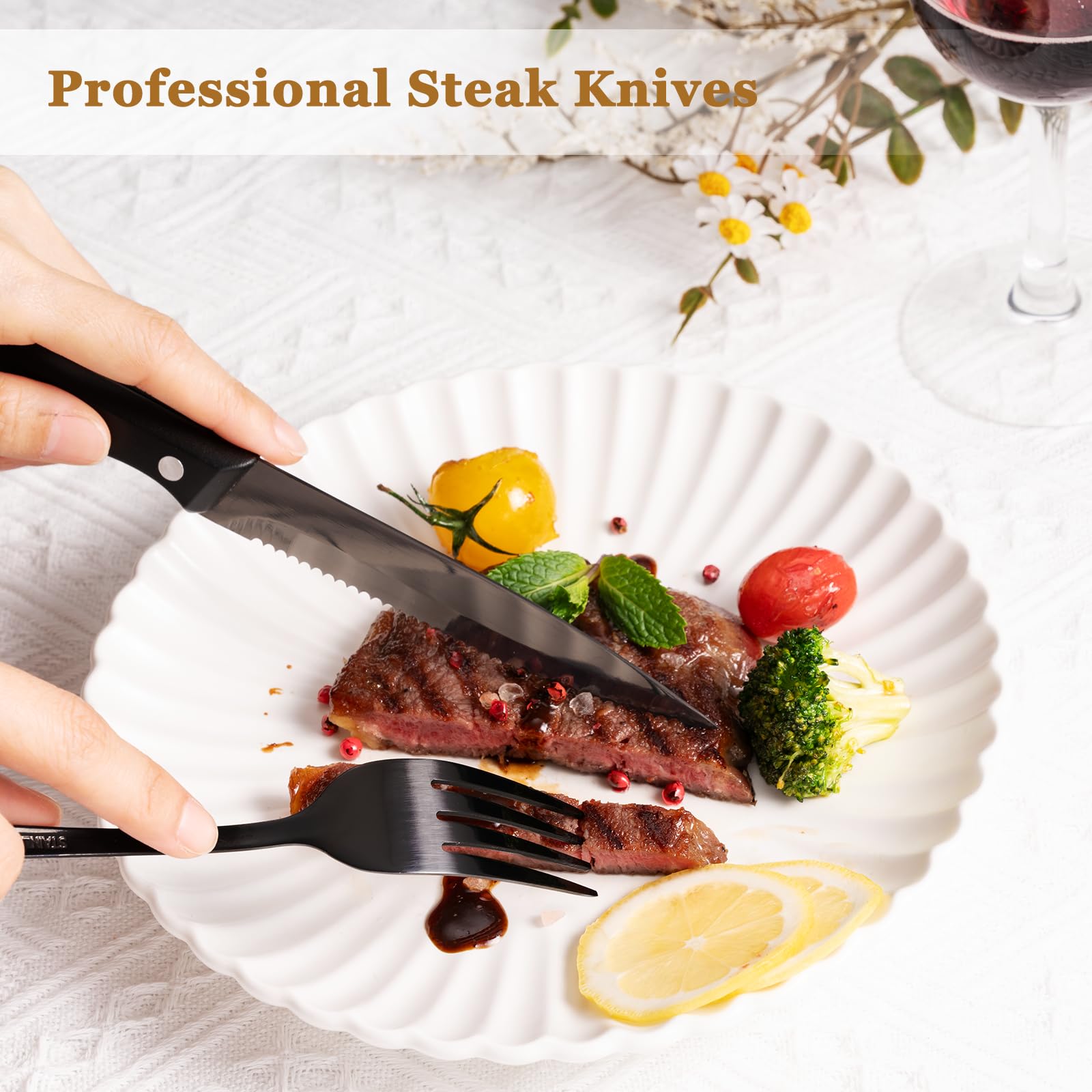 Astercook food-grade stainless steel resists rust for lasting use.