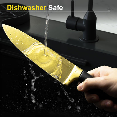 Astercook German stainless steel blade close-up highlighting durability and accuracy