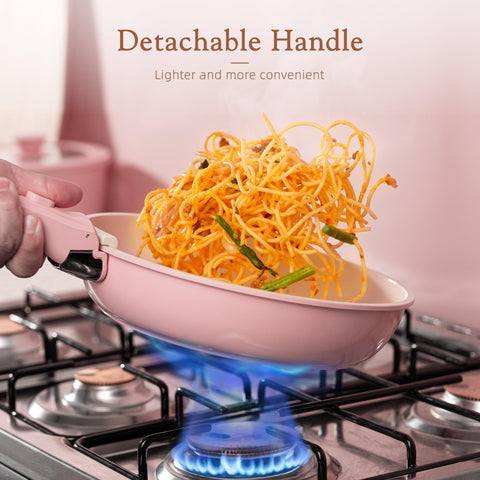 Astercook induction-ready pots and pans heat evenly on induction stoves.