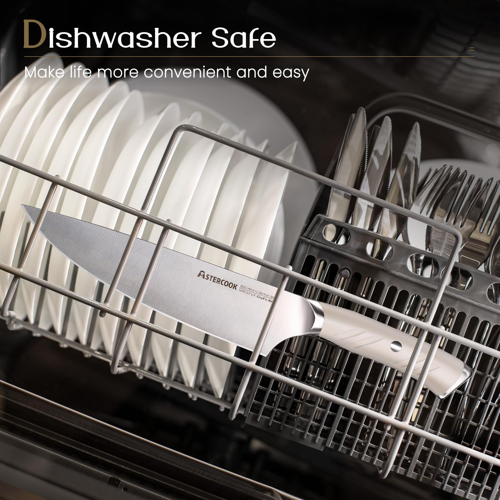 Astercook kitchen shears and sharpening rod complete set maintenance.