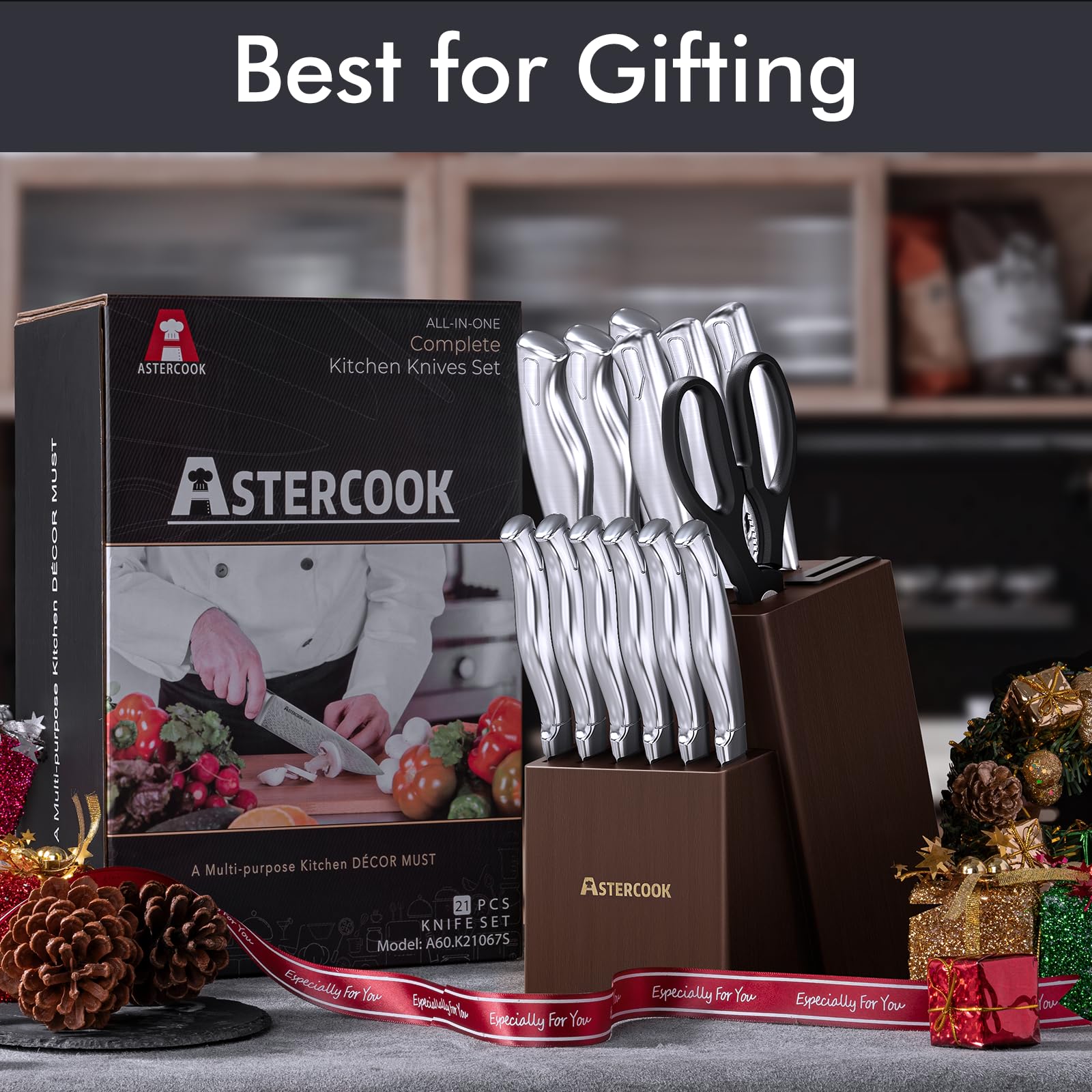 Astercook kitchen shears included in the set