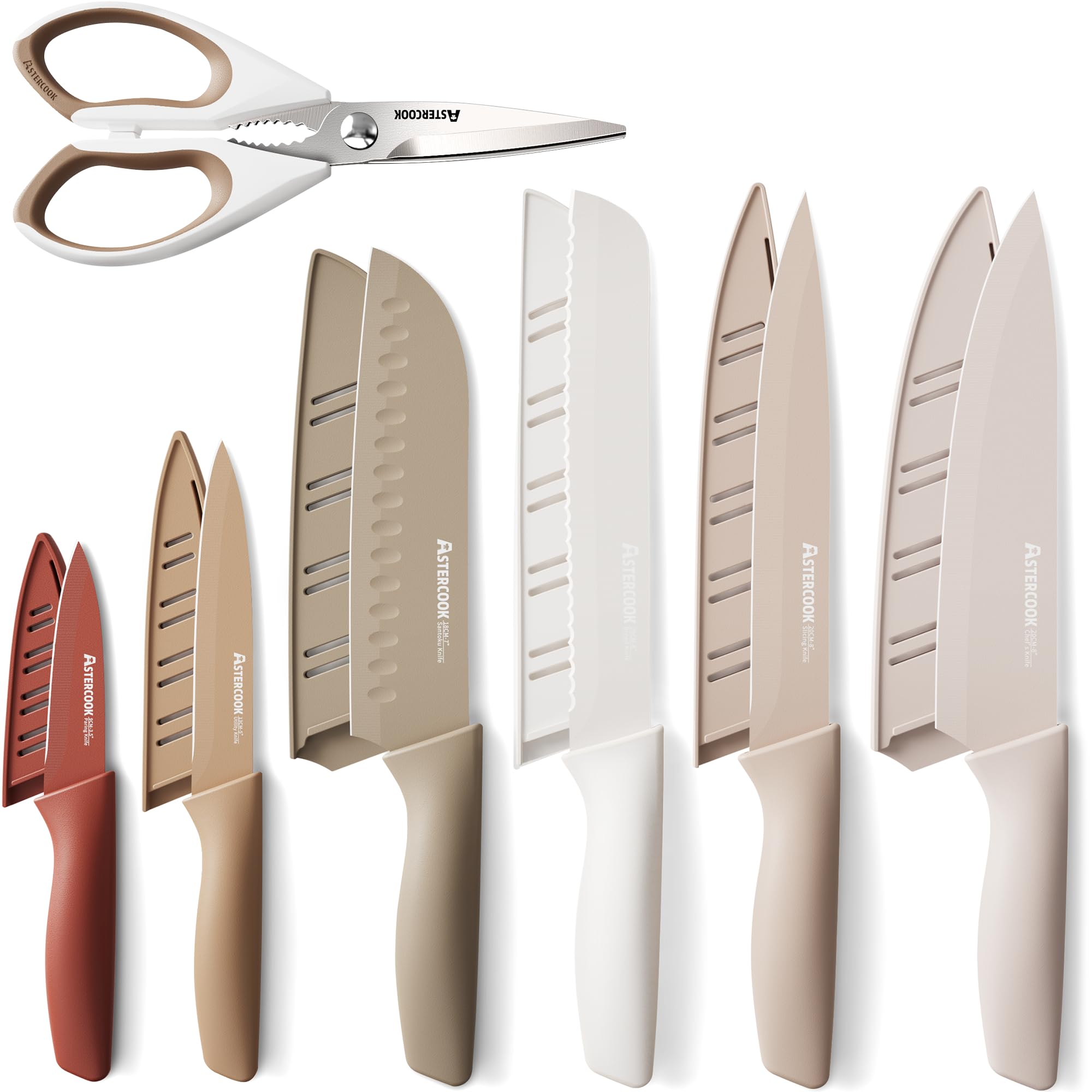 Astercook 8-inch chef knife for precise chopping and everyday meal prep