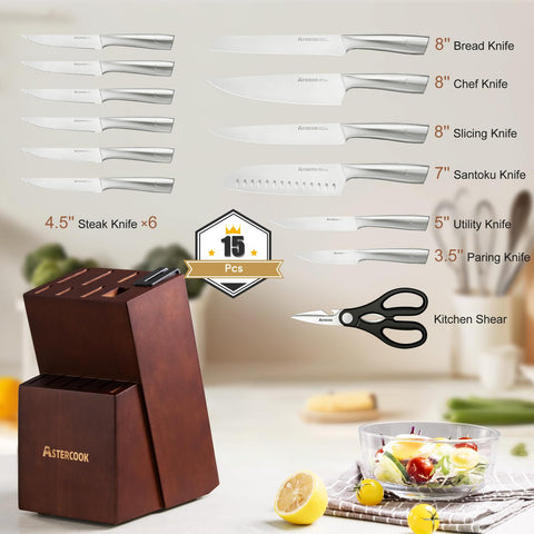 Astercook kitchen shears add quick, multi-use prep power.