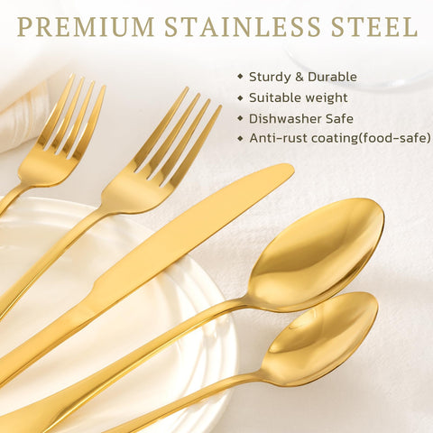 Astercook mirror-polished forks ready for versatile dining