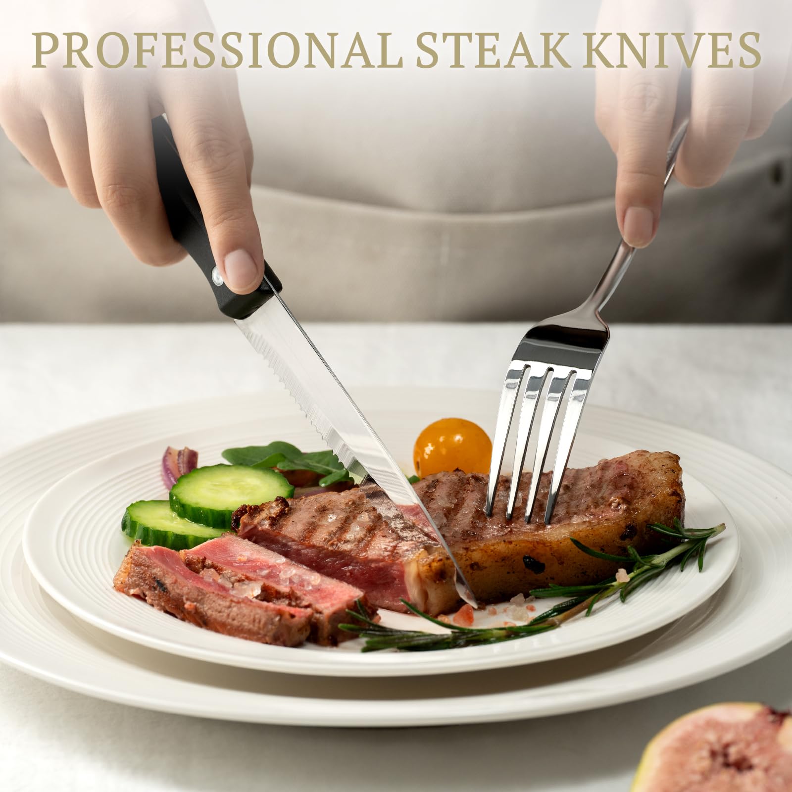 Astercook polished flatware with sleek modern design for elegant tables.