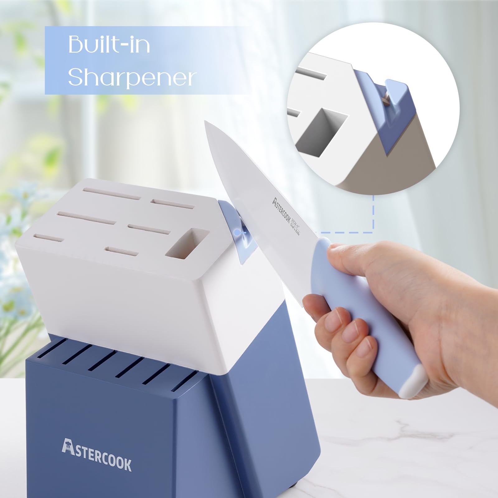 Astercook 5in utility knife ideal for small prep tasks.