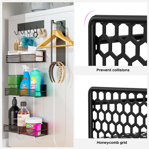 ASTON ELDER utensil hanger with three hooks helps declutter countertops