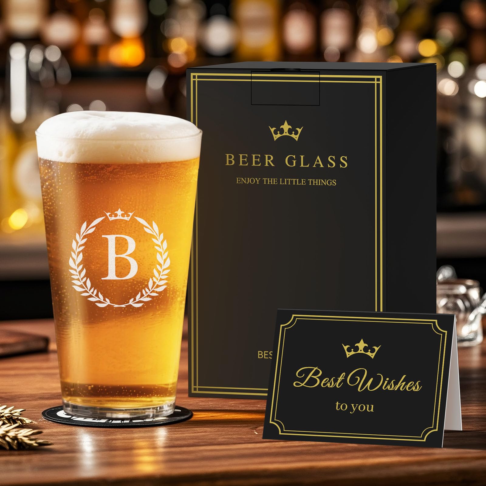 Astonlink birthday gift beer glass enhances celebration moments.