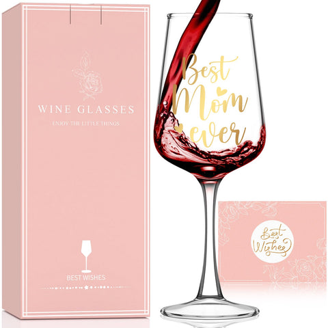 Astonlink mom wine glass ready for Mother's Day toast