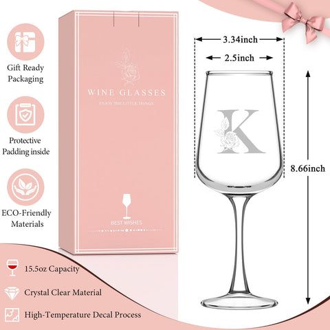 Astonlink wine glass beside a bottle for anniversaries or Galentine's Day.