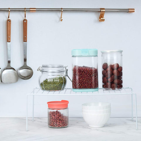 ASTOTSELL kitchen organiser side view highlights stable durable metal frame.