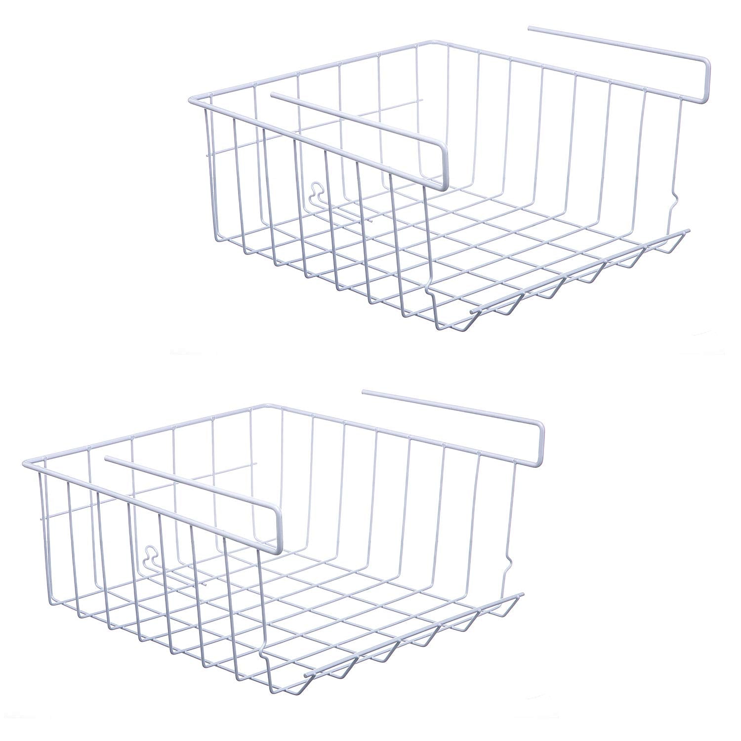 ASTOTSELL under-shelf basket 2-pack for extra kitchen storage and easy access