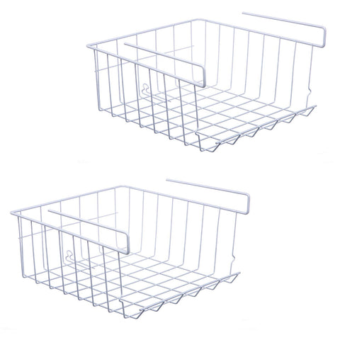 ASTOTSELL under-shelf basket 2-pack for extra kitchen storage and easy access