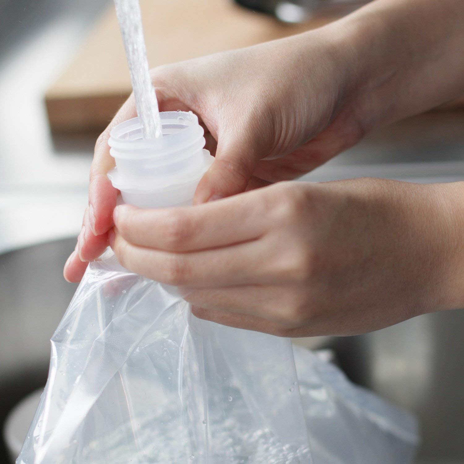 Astrapouch refillable BPA-free bags for wine purses.