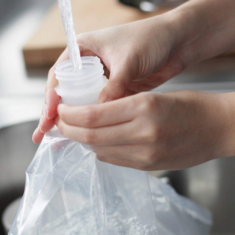 Astrapouch refillable BPA-free bags for wine purses.