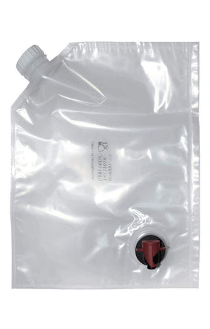 Astrapouch 3L wine purse top-cap for quick filling.