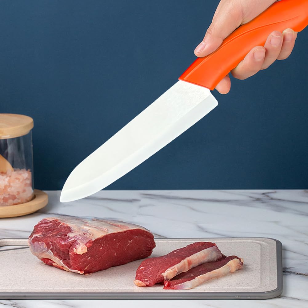Astylway color-coded knives aid dedicated cuts for different foods.