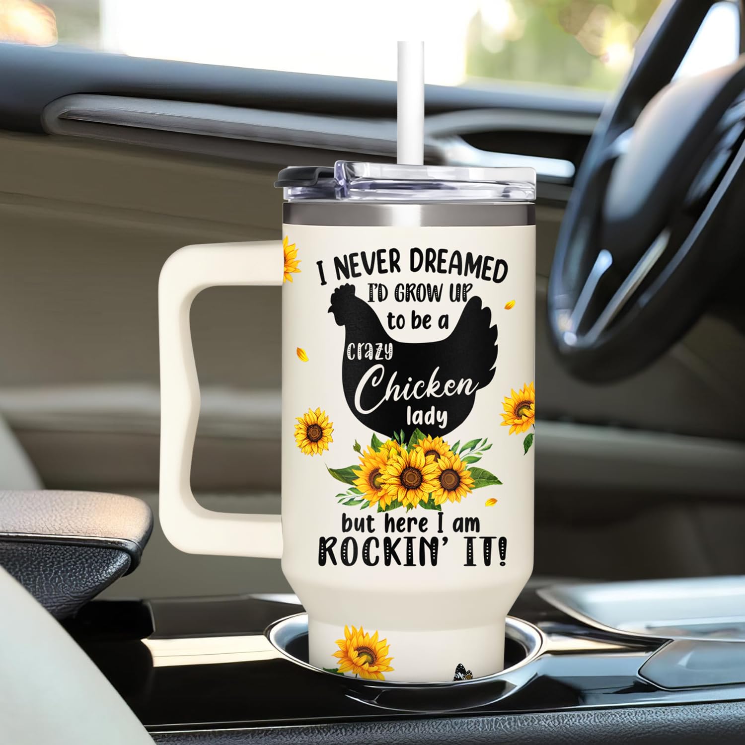 Bright, witty style that celebrates the chicken-loving lifestyle.