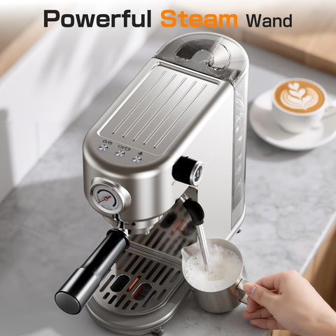 atatix Espresso EM3111 cup with crema for café-style espresso at home
