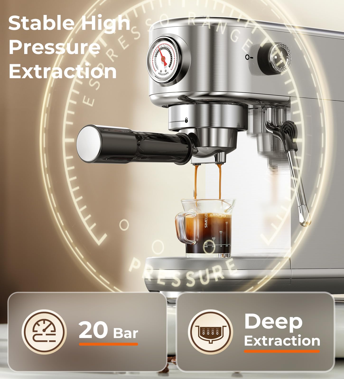 ATATIX milk frother in action creating creamy micro-foam for lattes.