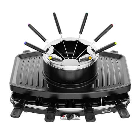 Atbod eight fondue forks for dipping and serving