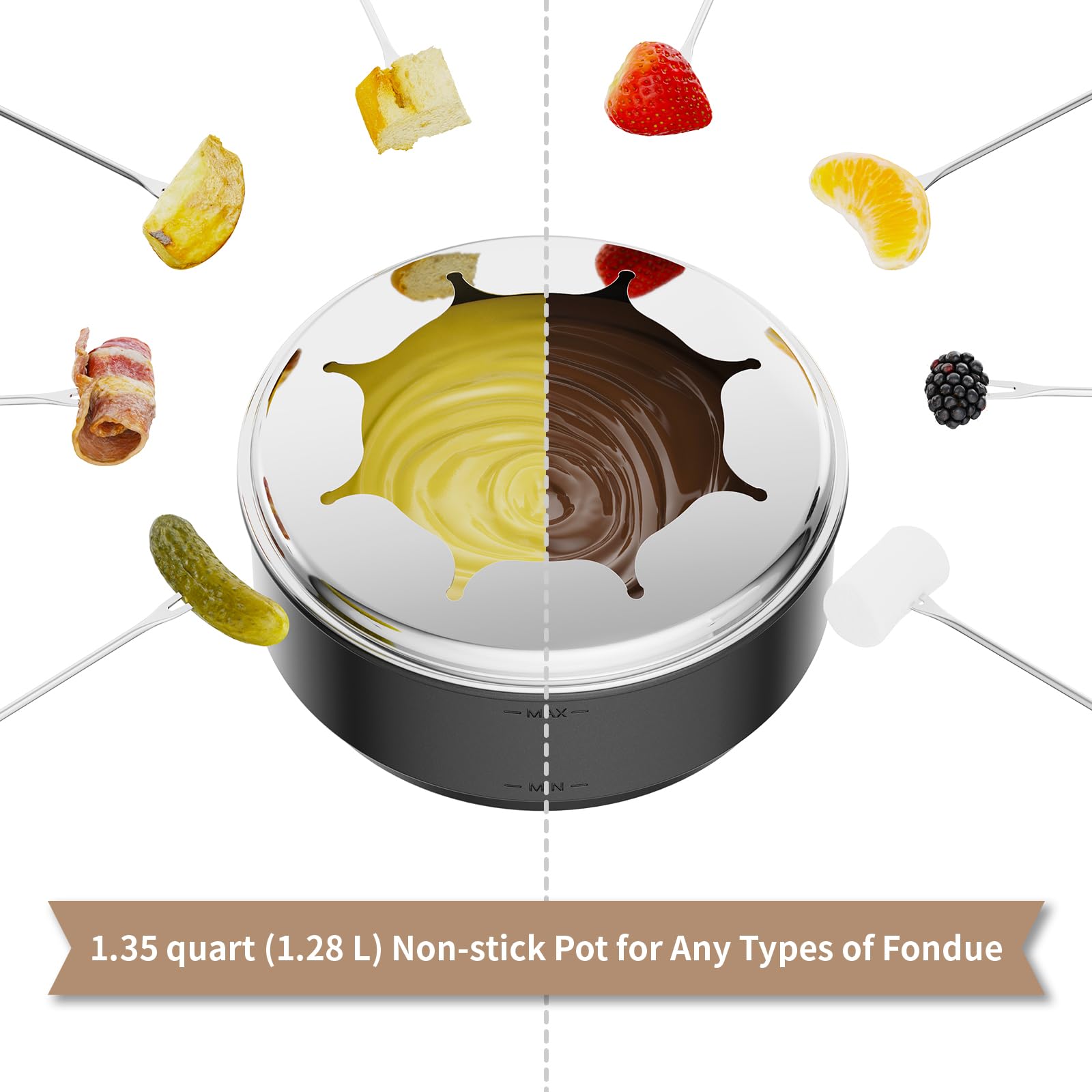 Atbod grill plate with nonstick surface for easy cooking and cleanup