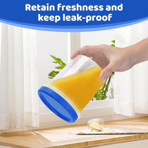 Atecare BPA-free plastic containers for safe storage and odor control.