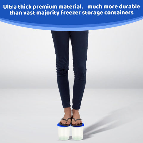 Atecare leak-resistant twist-top lid keeps leftovers sealed and fresh.