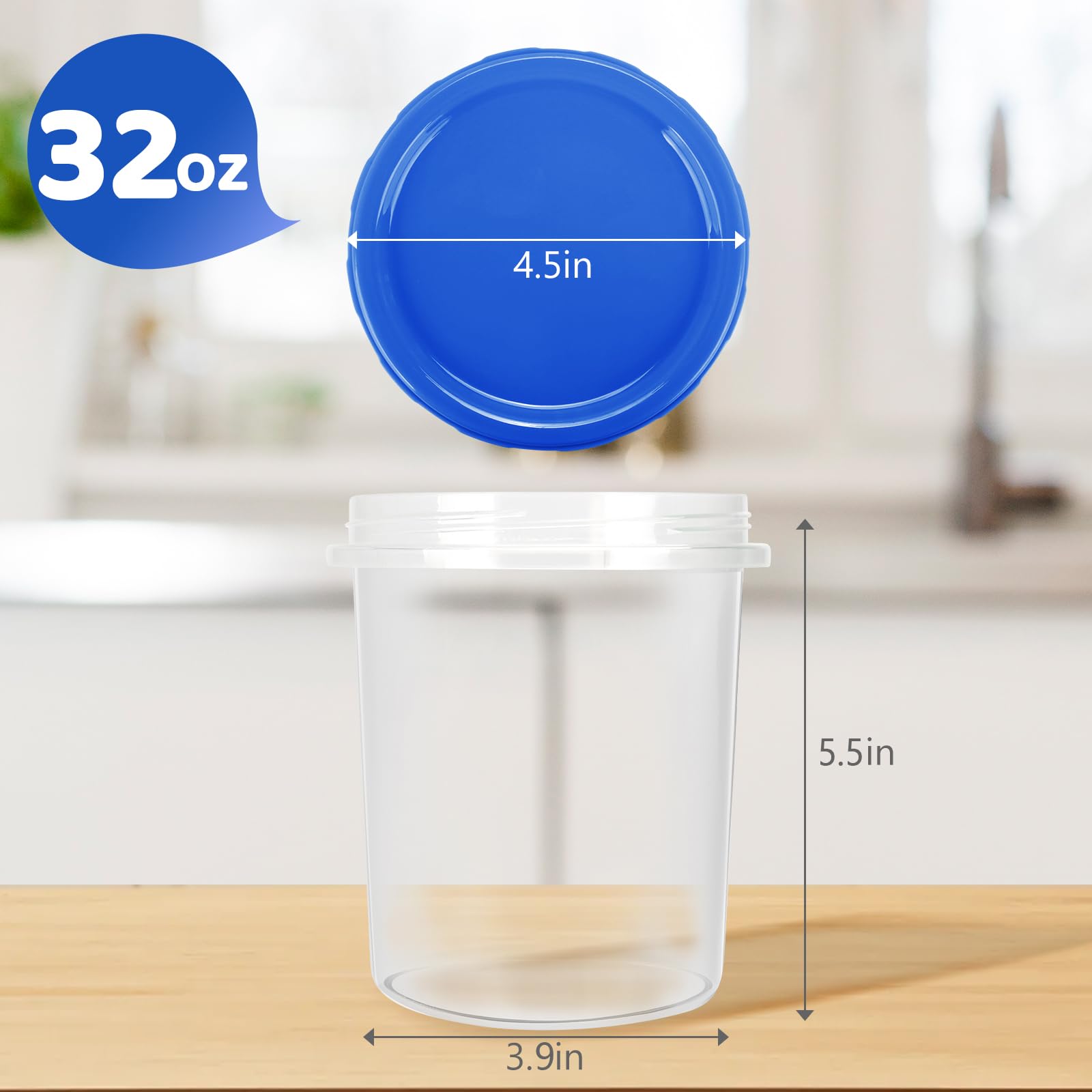 Atecare odor-resistant container helps keep pantry contents fresh.