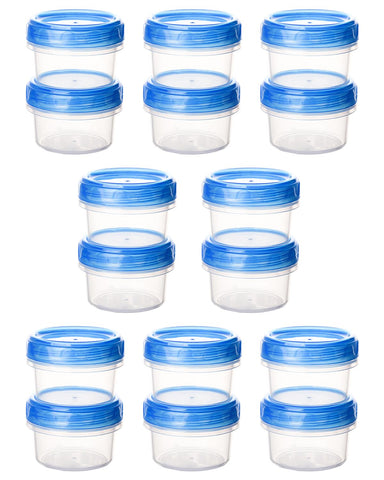 Atecare salad dressing containers with twist-top lids for on-the-go freshness