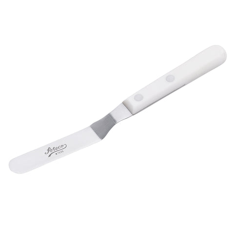 Ateco 1335 offset spatula blade for precise icing and easy decorating.