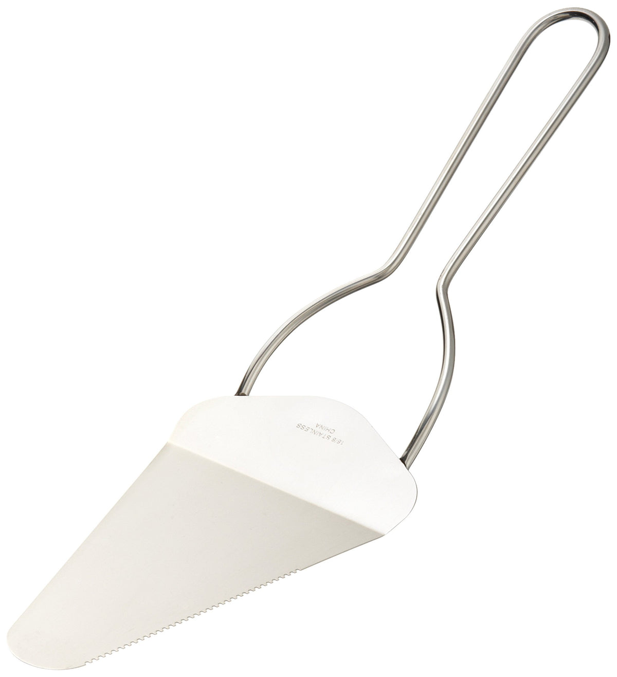 Ateco 1350 stainless steel pie spatula for precise lifting and serving pies