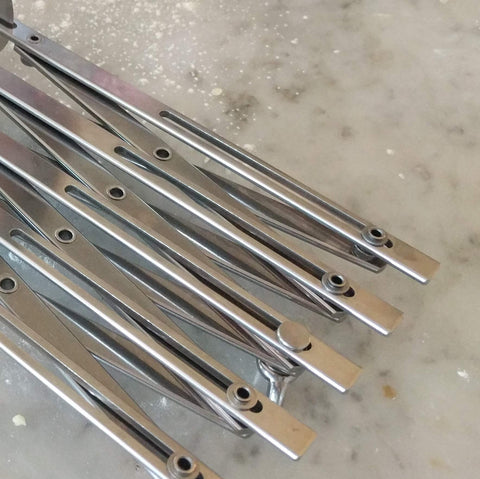 Ateco 5-Wheel Cutter in kitchen use for cookies, brownies, and pastries