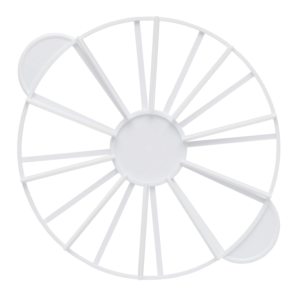 Ateco cake portion marker with 10-slice guide aiding even servings