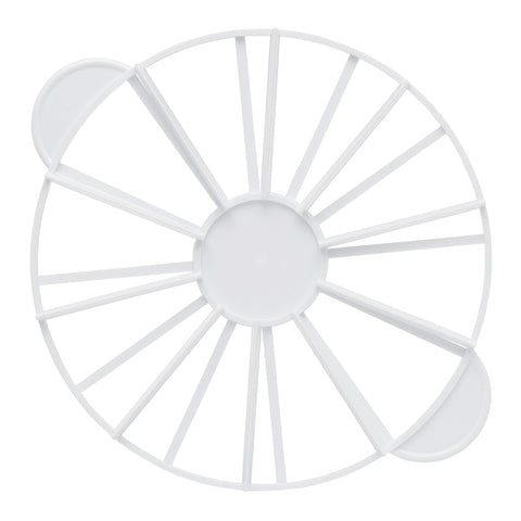 Ateco cake portion marker with 10-slice guide aiding even servings