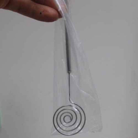 Ateco Spiral Dipping Tool large shown with strawberries for even coats