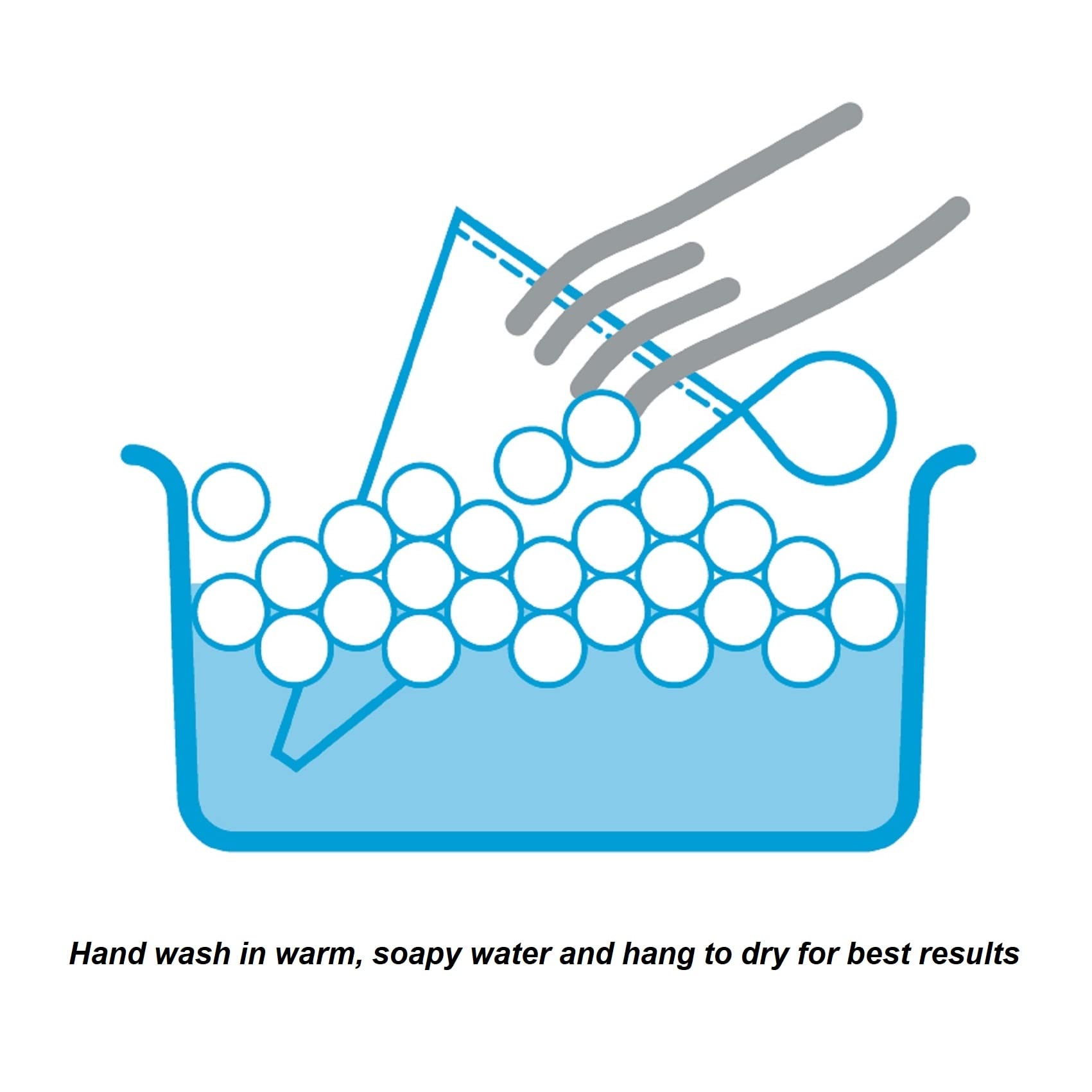 Ateco Wunderbag heavy-weight construction close-up shows durable coated felt for long-lasting piping.