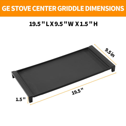 Atgestore wb31x49806 center griddle compatibility ensures a secure GE fit.